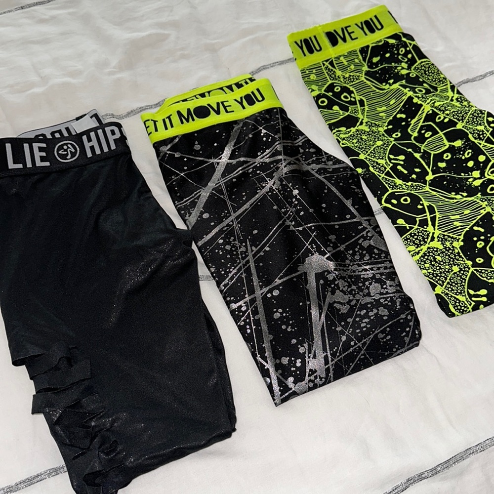Zumba pants bundle size small